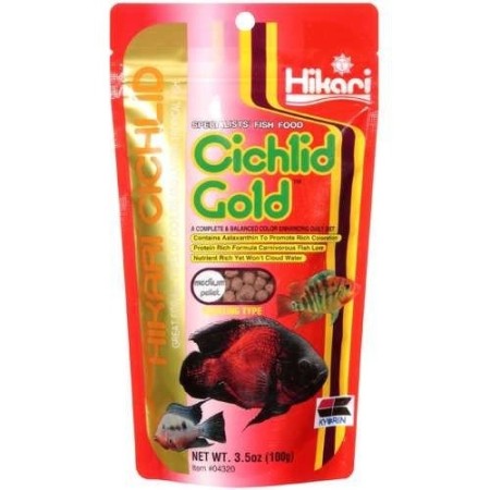 HIKARI - Cichlid Gold Medium  250 g haleledel sügéreknek