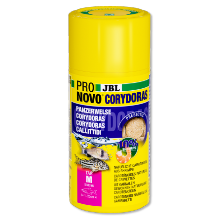 JBL Pronovo Corydoras tab M 100ml tablettás haleledel coryknak