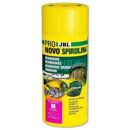 JBL Pronovo Spirulina flakes M 250ml lemezes haleledel