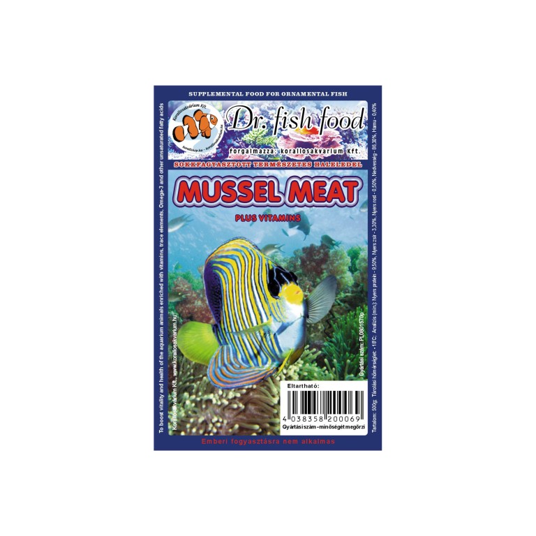 Dr. Fishfood Fagyasztott Kagyló 70g