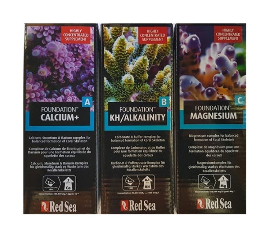 RED SEA Reef Foundation A (Ca/Sr) 1000ml nyomelem