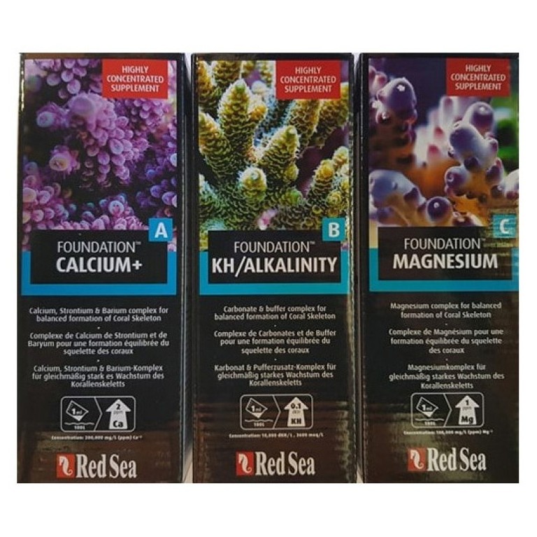 RED SEA Reef Foundation A (Ca/Sr) 1000ml nyomelem