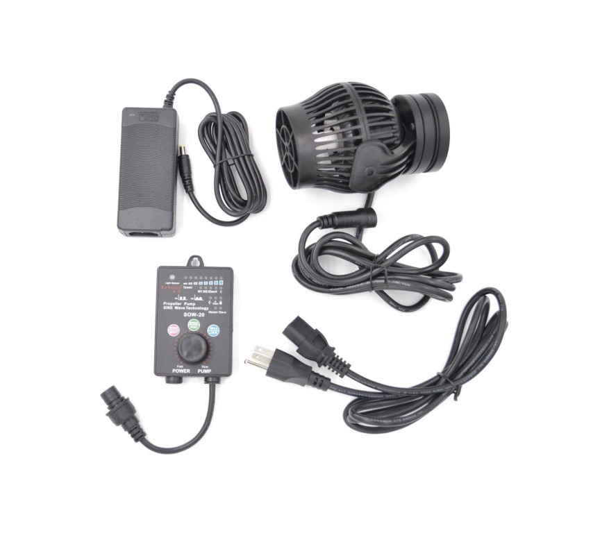 Jebao SOW-20 szabályozható áramoltató pumpa szinkronizálható vezérlővel