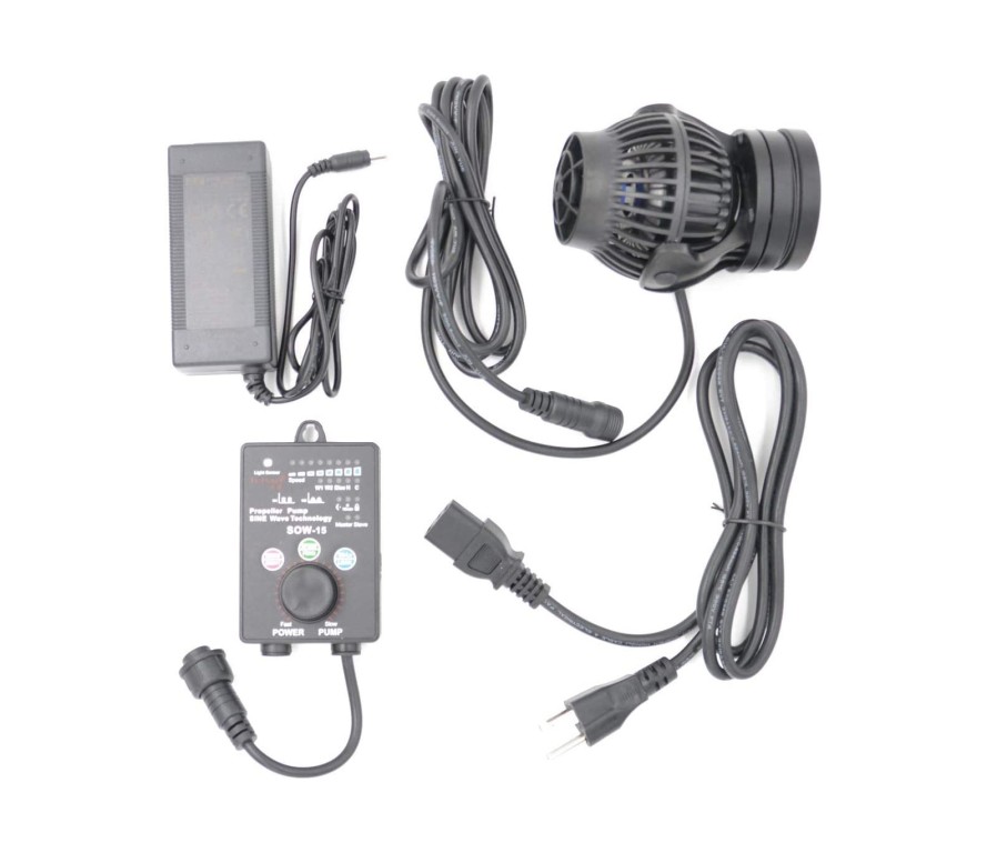 Jebao SOW-15 szabályozható áramoltató pumpa szinkronizálható vezérlővel