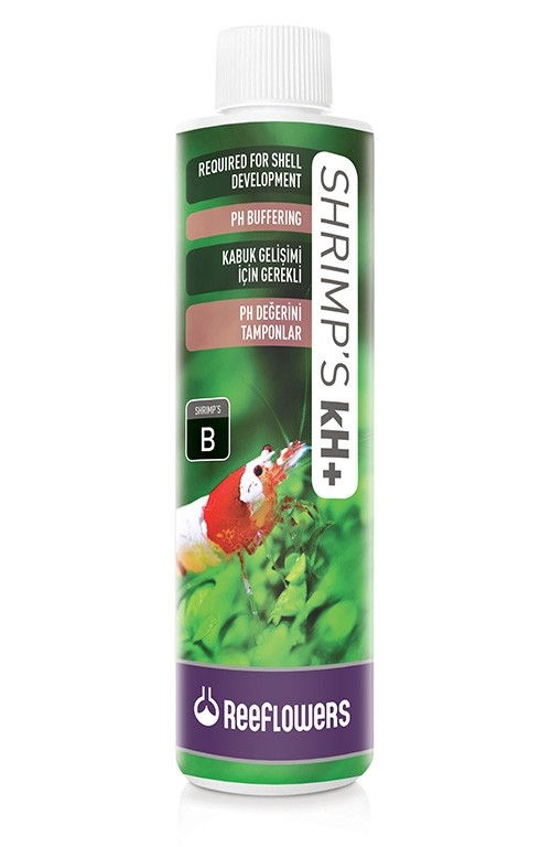 ReeFlowers Shrimp's kH+  250ml kH növelő folyadék garnélás akváriumba
