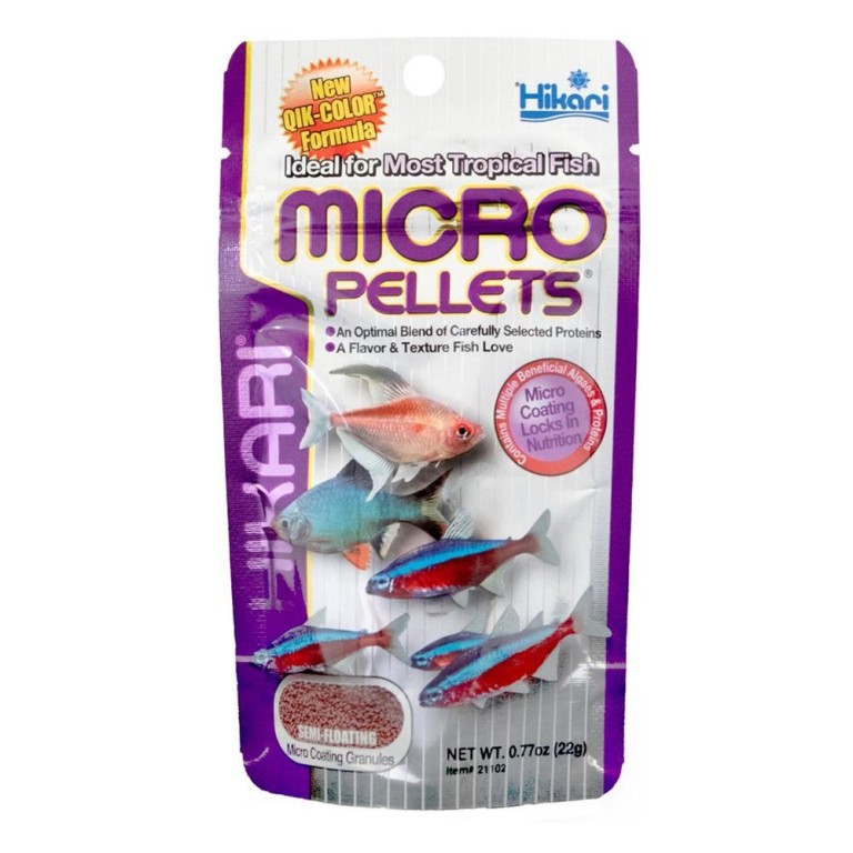 HIKARI Micro Pellets  22g haleledel kistestű halaknak