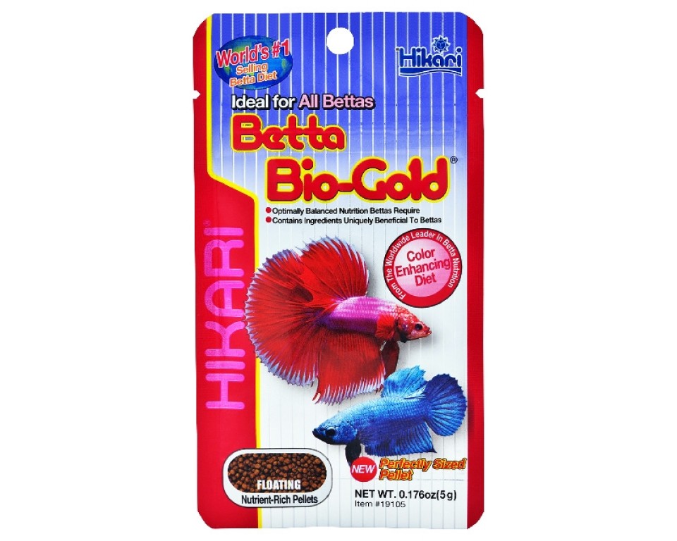 HIKARI Betta BIO-Gold Baby  5 haleldel betta féléknek