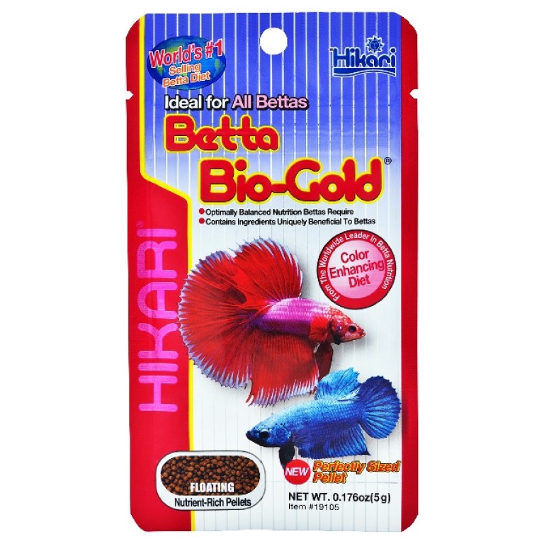 HIKARI Betta BIO-Gold Baby  5 haleldel betta féléknek