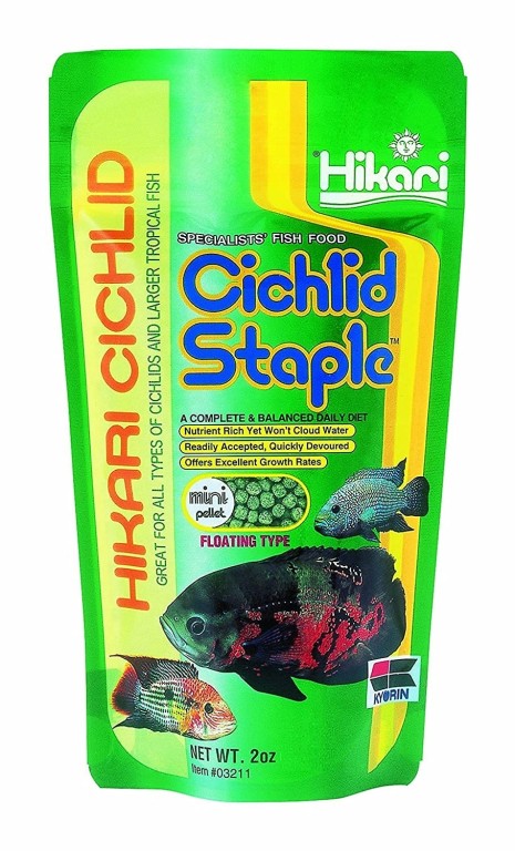 HIKARI Cichlid Staple Mini 250 g haleledel sügéreknek