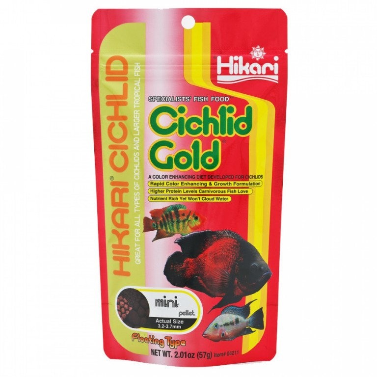 HIKARI Cichlid Gold Mini  250 g haleledel sügéreknek