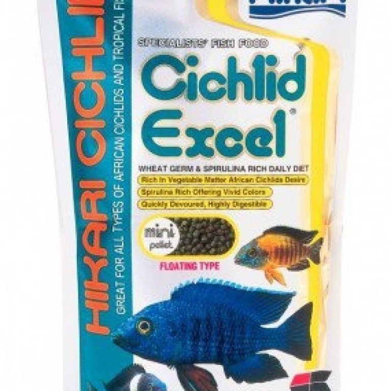 HIKARI Cichlid Excel Mini 250 g haleledel sügéreknek