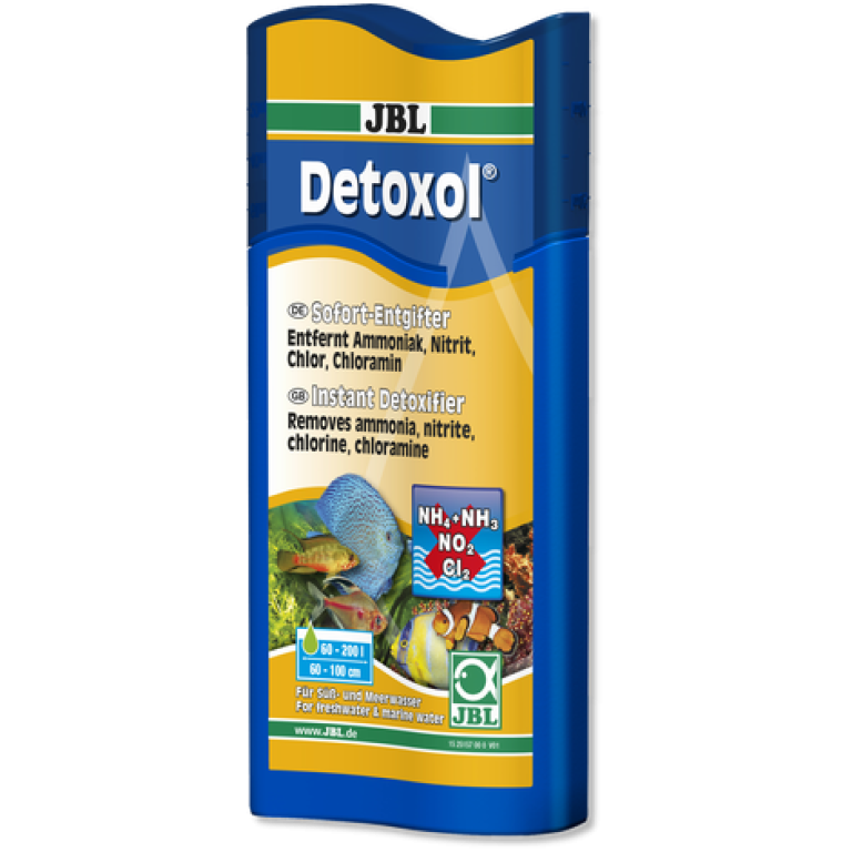 JBL Detoxol 250ml megköti a mérgező anyagokat
