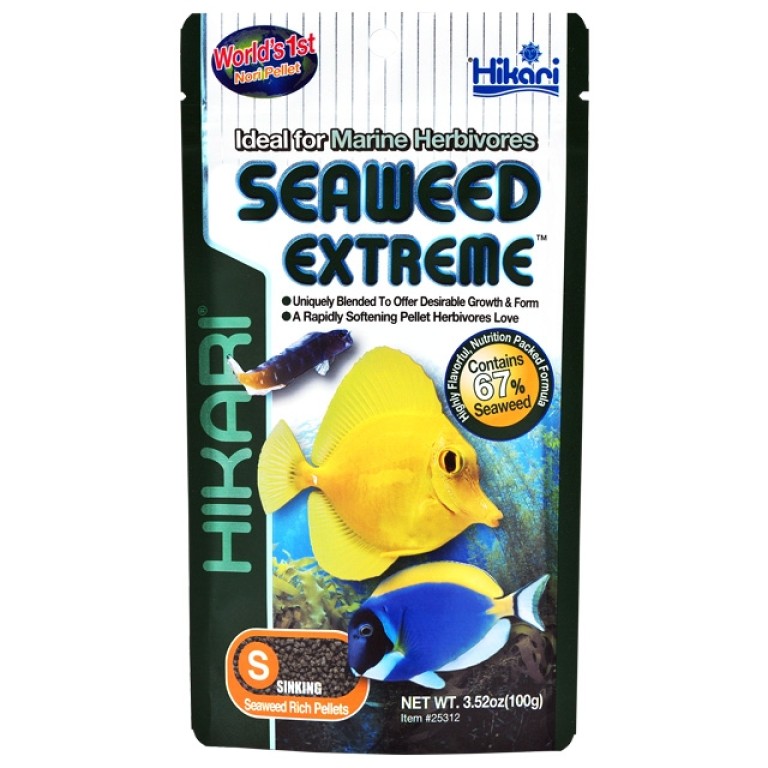 HIKARI Seaweed Extreme Small 100 g granulált eledel tengeri halaknak