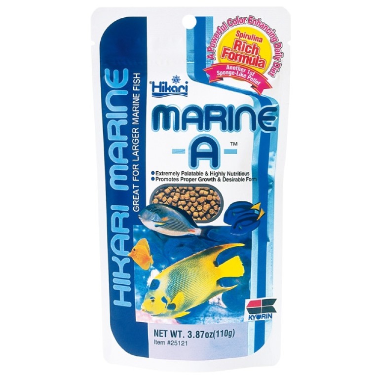 HIKARI Marine A 110 g granulált eledel tengeri halaknak