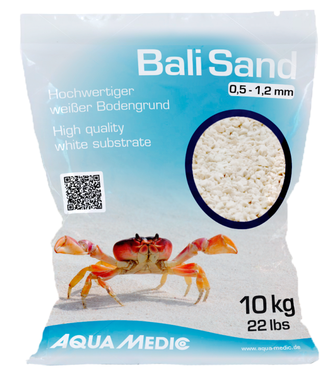 Aqua Medic Bali Sand 0,5–1,2 mm, 10 kg aljzat