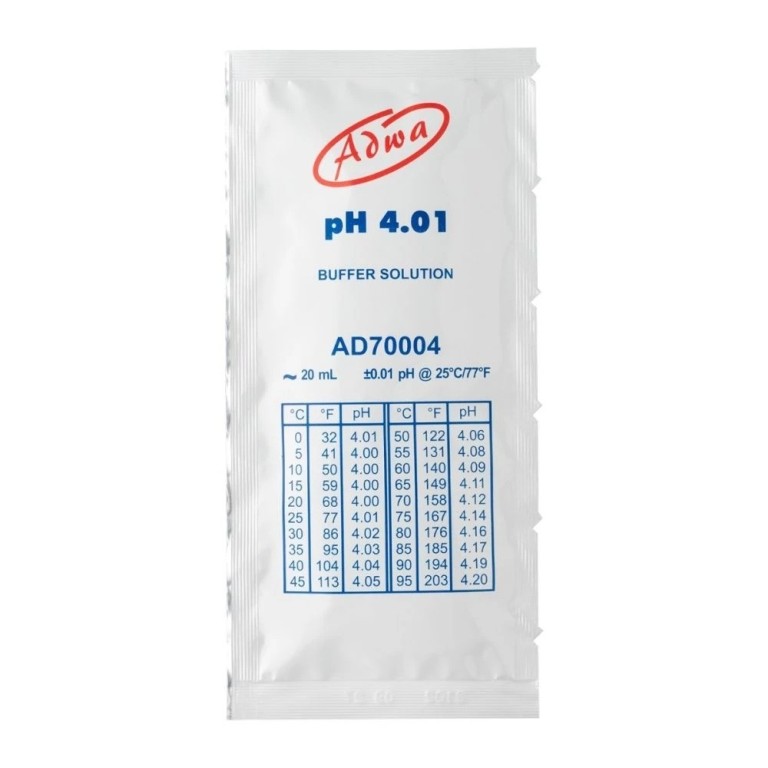 ADWA Kalibráló folyadék pH mérőműszerhez pH 4.01 20ml 