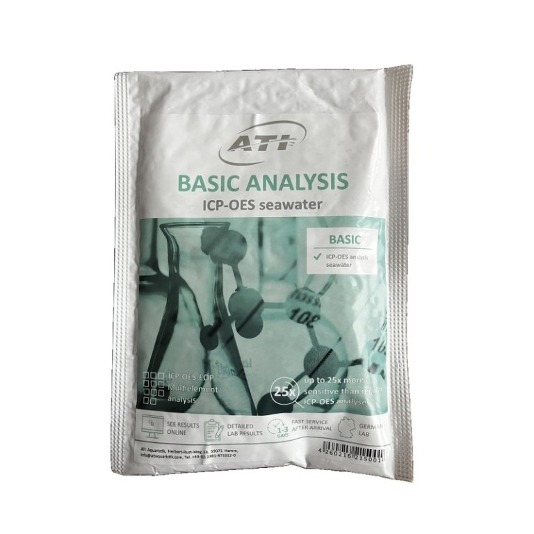 ATI Teljes vízanalízis Basic ICP-OES Laboranalyse  