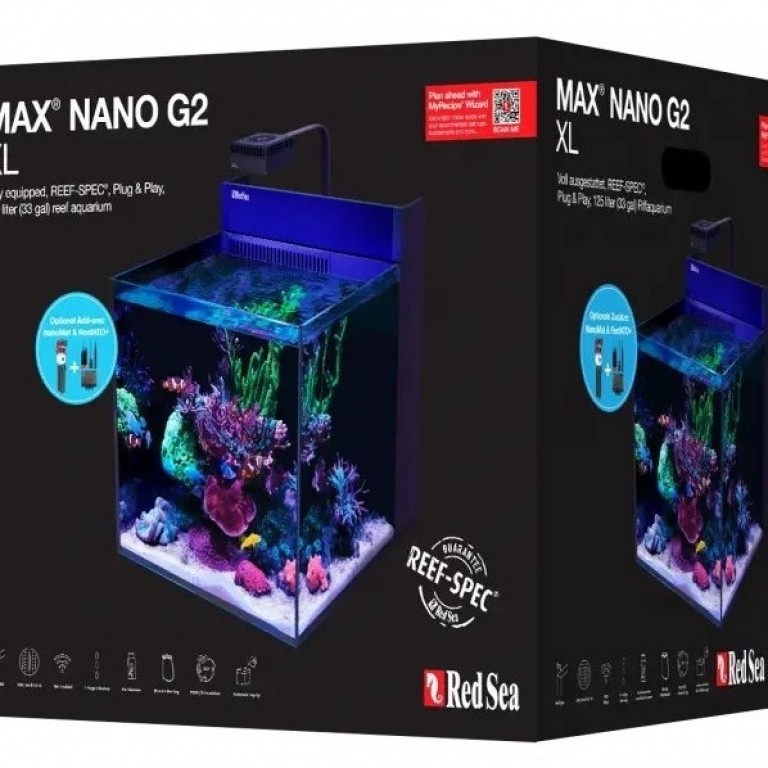 RED SEA MAX NANO XL G2 Tengeri akvárium fekete szekrénnyel