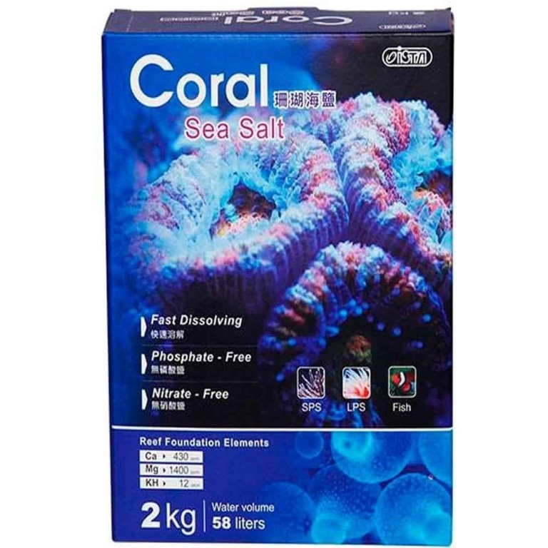 ISTA Coral Sea Salt - 2kg tengeri só