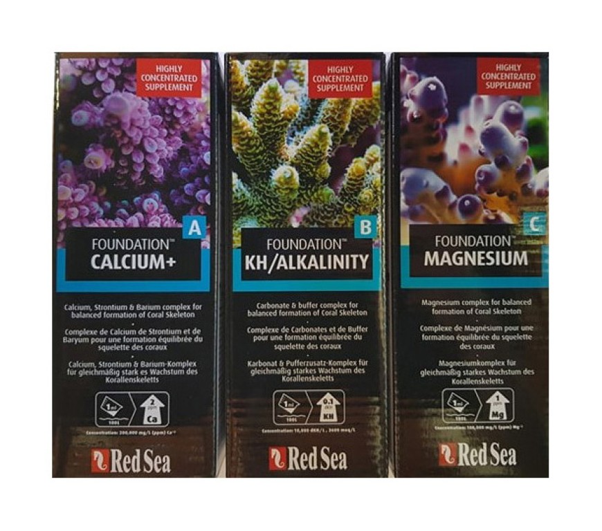 RED SEA Reef Foundation A (Ca/Sr) 500ml nyomelem
