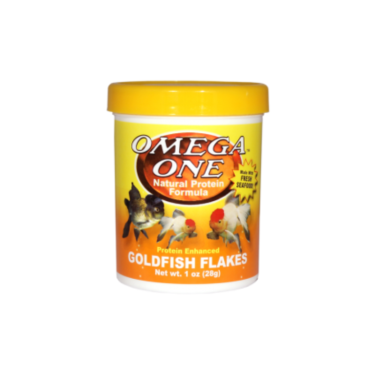 Omega One Goldfish Flakes 28g lemezes aranyhal eledel