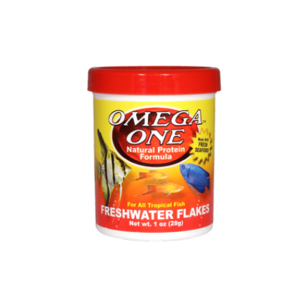 Omega One Freshwater Flakes 28g lemezes haleledel