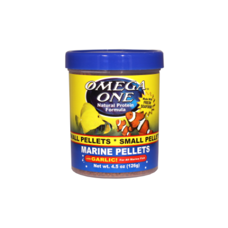 Omega One Garlic Marine Pellets 126g granulált haleledel