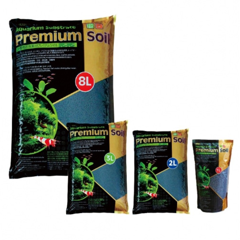 ISTA - Aquarium Substrate Premium Soil - 3L / M (prémium minőségű növényi táptalaj, aljzat 1-3 mm)