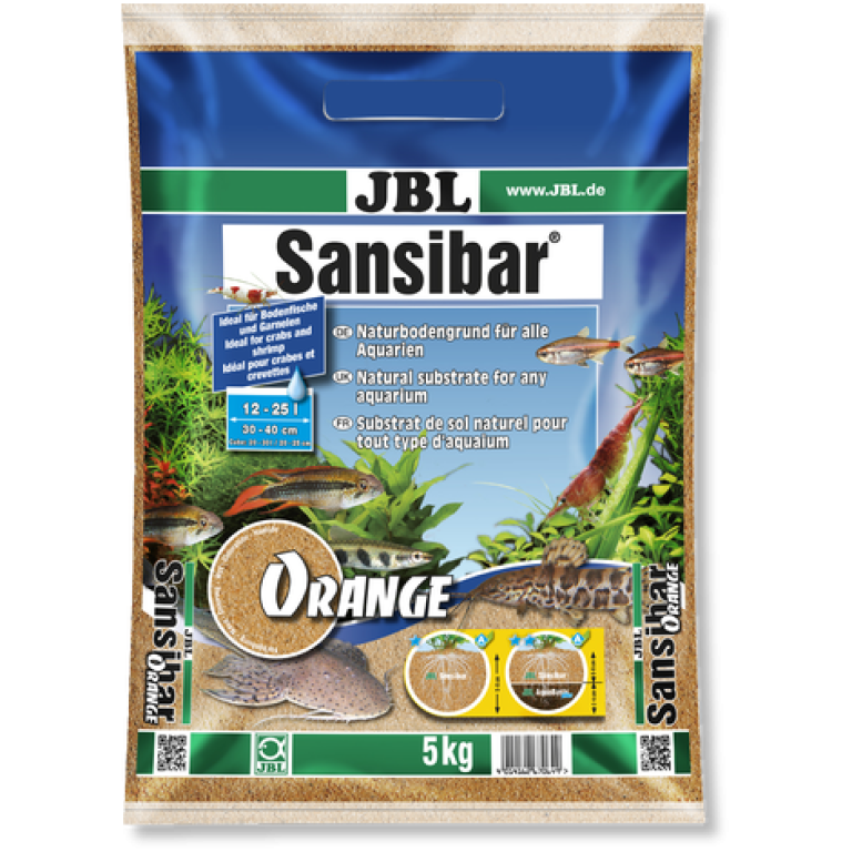 JBL Sansibar Orange 5kg Akváriumtalaj