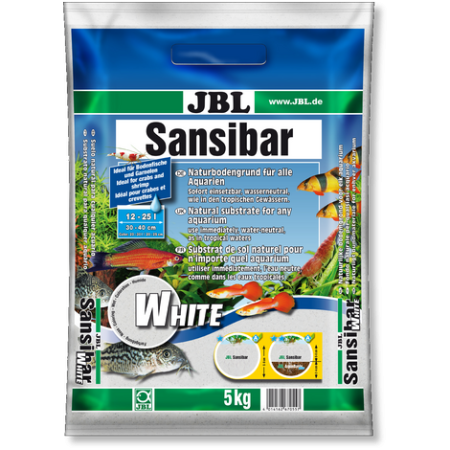  JBL Sansibar White 5kg  Akváriumtalaj