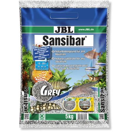 JBL Sansibar Grey 5kg Akváriumtalaj