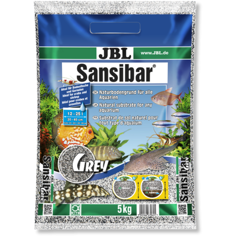 JBL Sansibar Grey 5kg Akváriumtalaj
