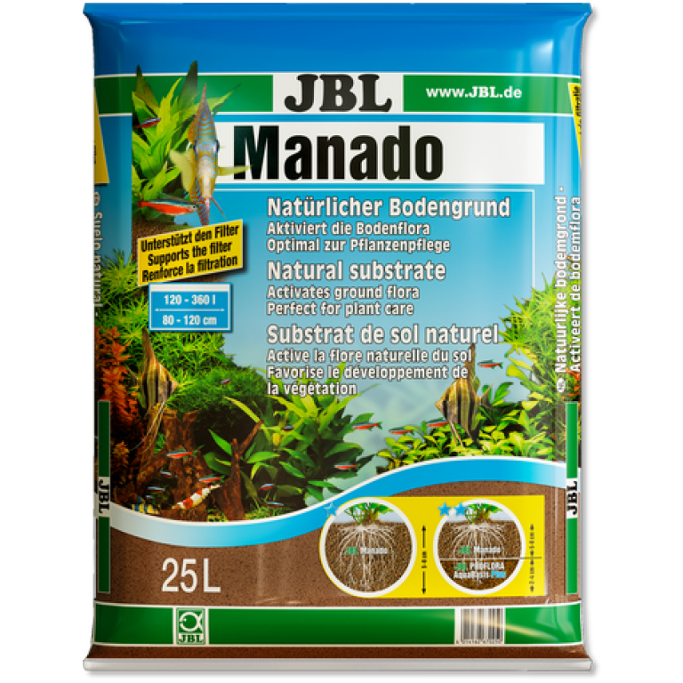 JBL Manado akváriumtalaj 25 literes