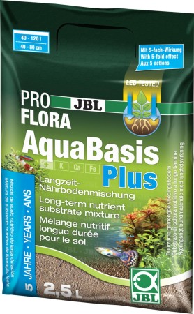 JBL Aqua Basis Plus Növény táptalaj 2,5 liter
