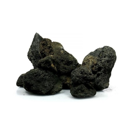 Fekete láva Akváriumi dekorációs kő